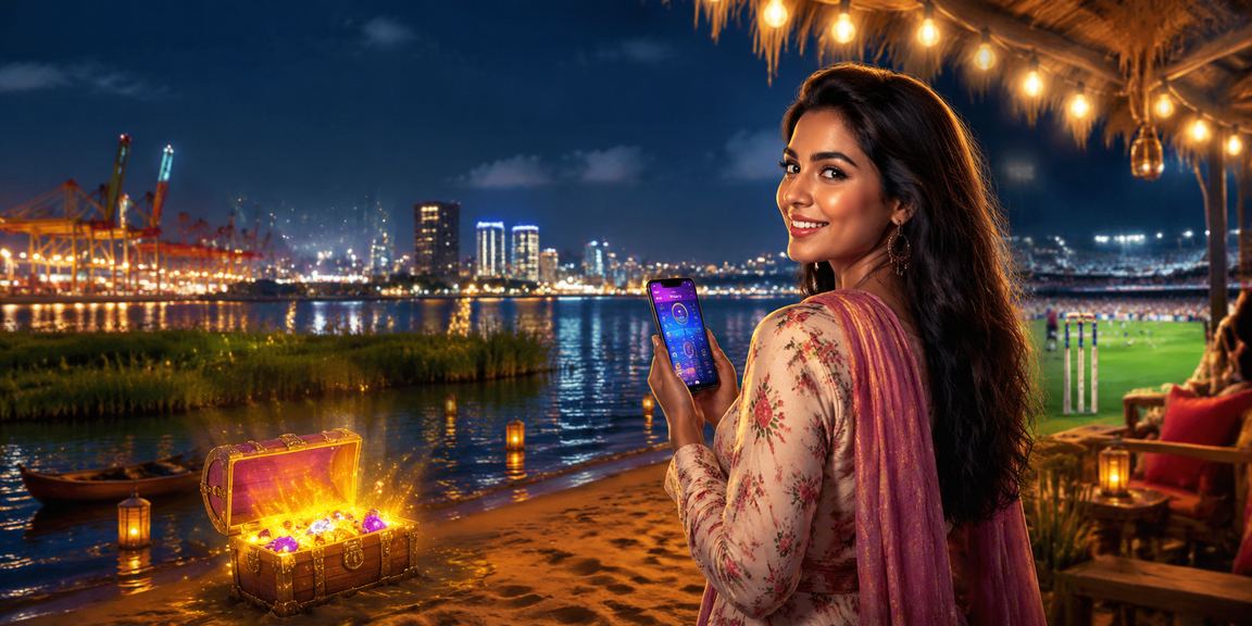 চট্টগ্রামের সমুদ্র সৈকতে ক্রিকেট বেটিং উপভোগ করছেন একজন দর্শক